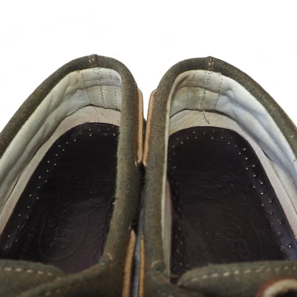 Sperry Wool Authentic Original Boat‎ Shoes Olive Green 0281295 Men's 11.5M